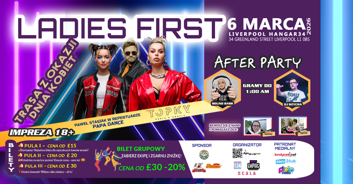 Ladies First Womens Day Tour 2026